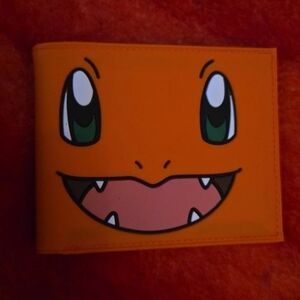 New charmander pokemon nintendo anime manga leather wallet